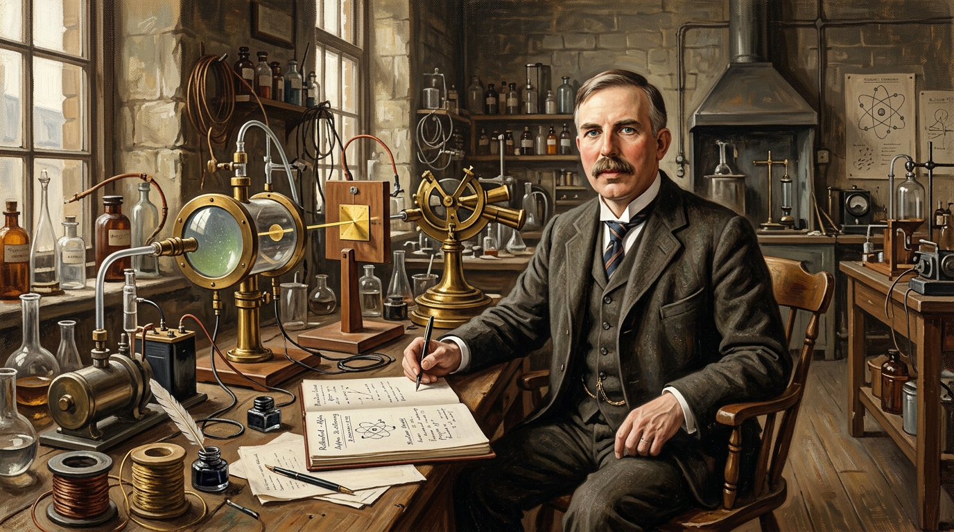 Portrait of Ernest Rutherford