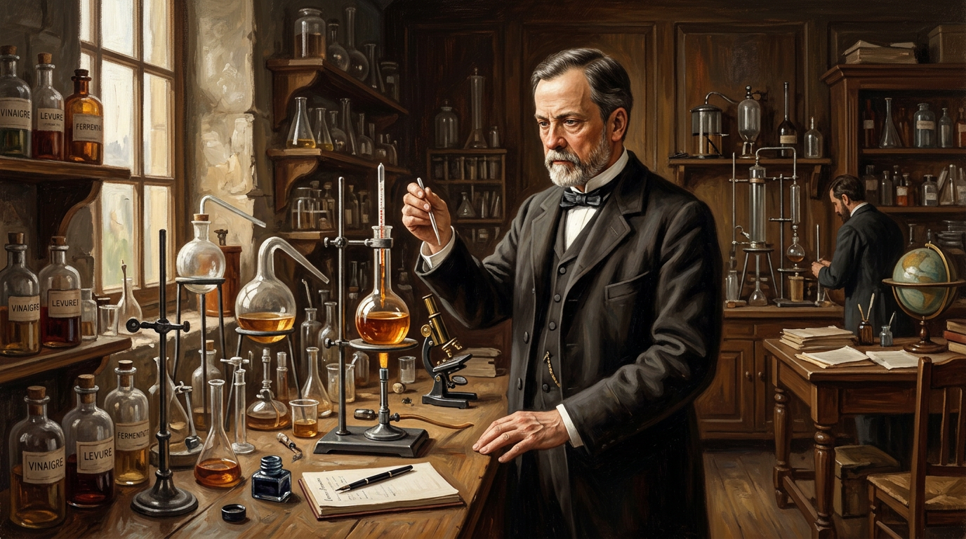 Portrait of Louis Pasteur