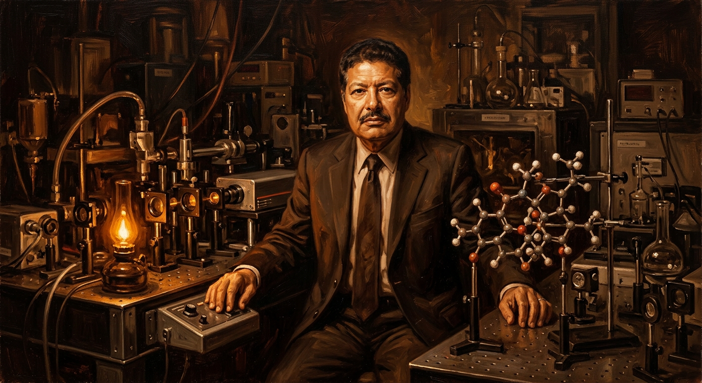 Portrait of Ahmed Zewail