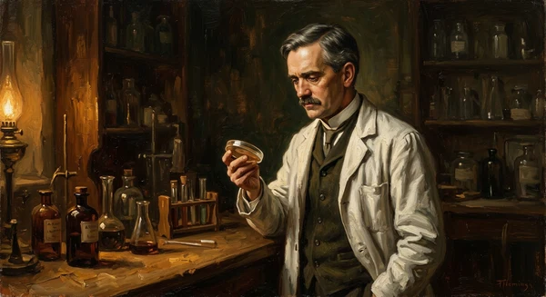 Portrait of Alexander Fleming