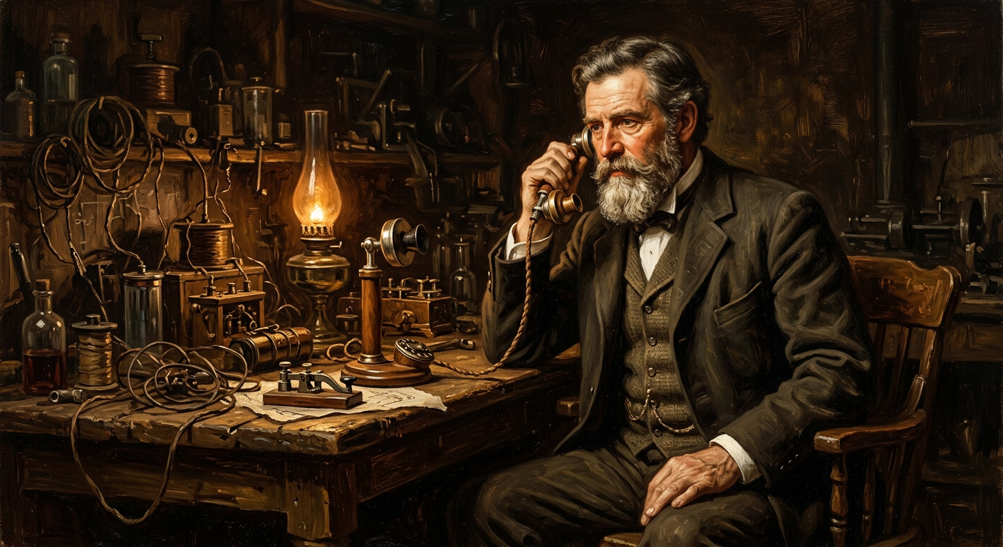 Portrait of Alexander Graham Bell