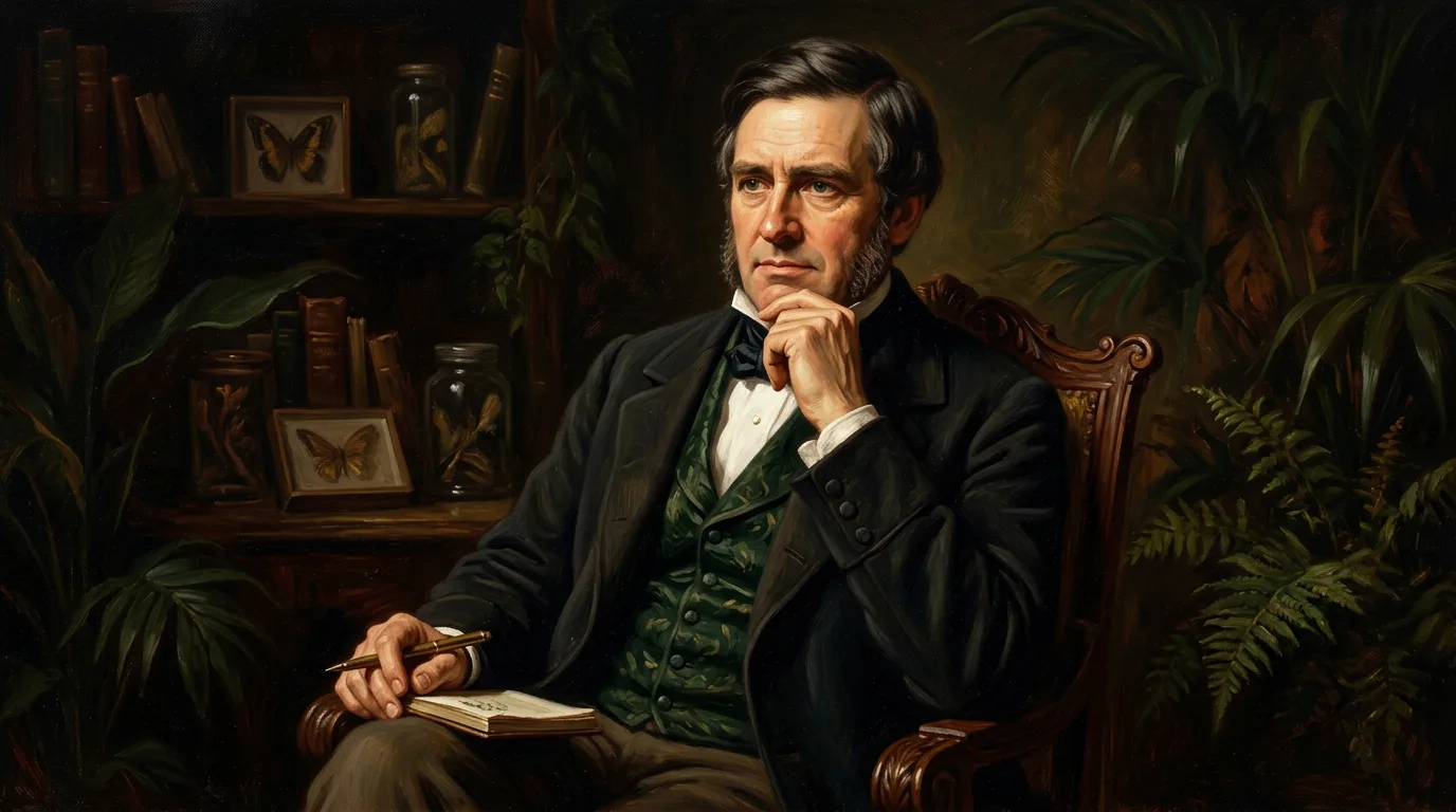 Portrait of Alfred Russel Wallace