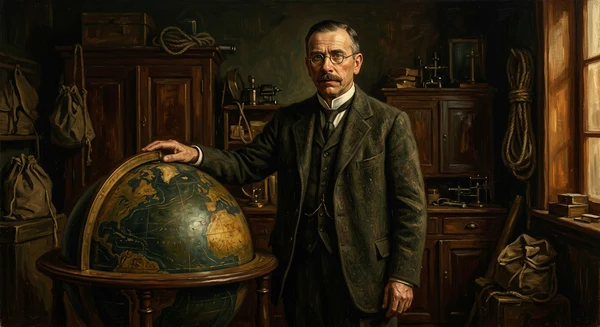 Portrait of Alfred Wegener