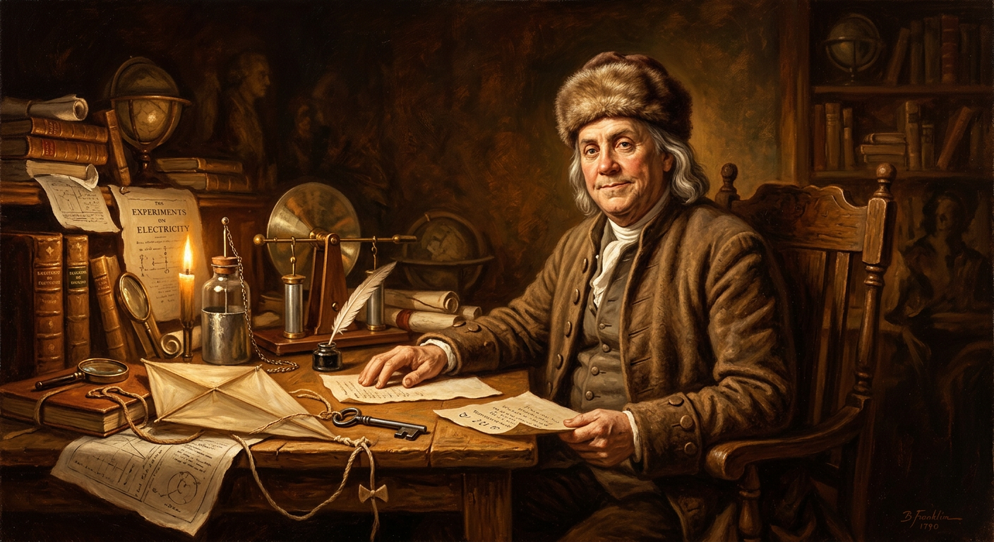 Portrait of Benjamin Franklin