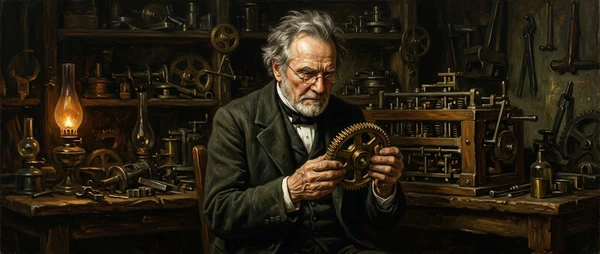 Portrait of Charles Babbage