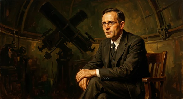 Portrait of Edwin Hubble