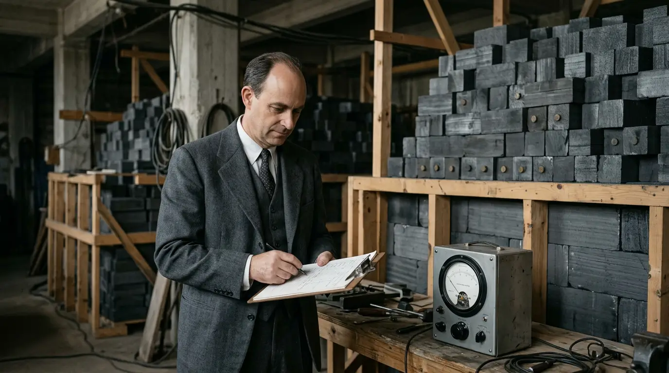 Portrait of Enrico Fermi