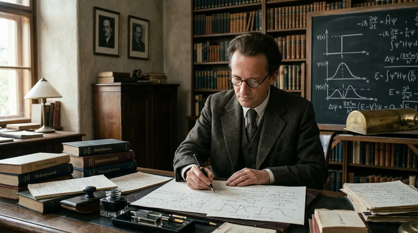 Portrait of Erwin Schrödinger