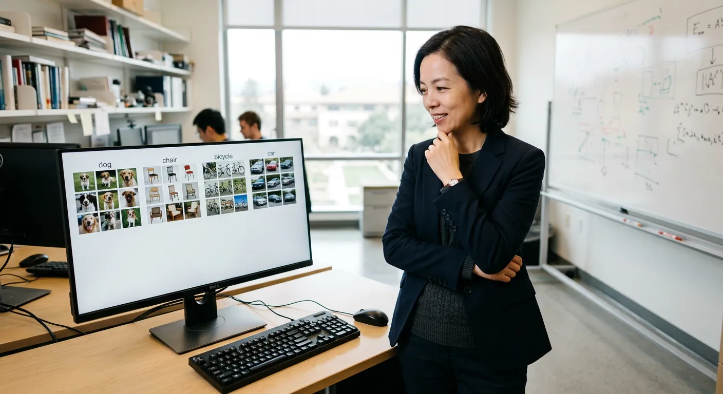 Portrait of Fei-Fei Li