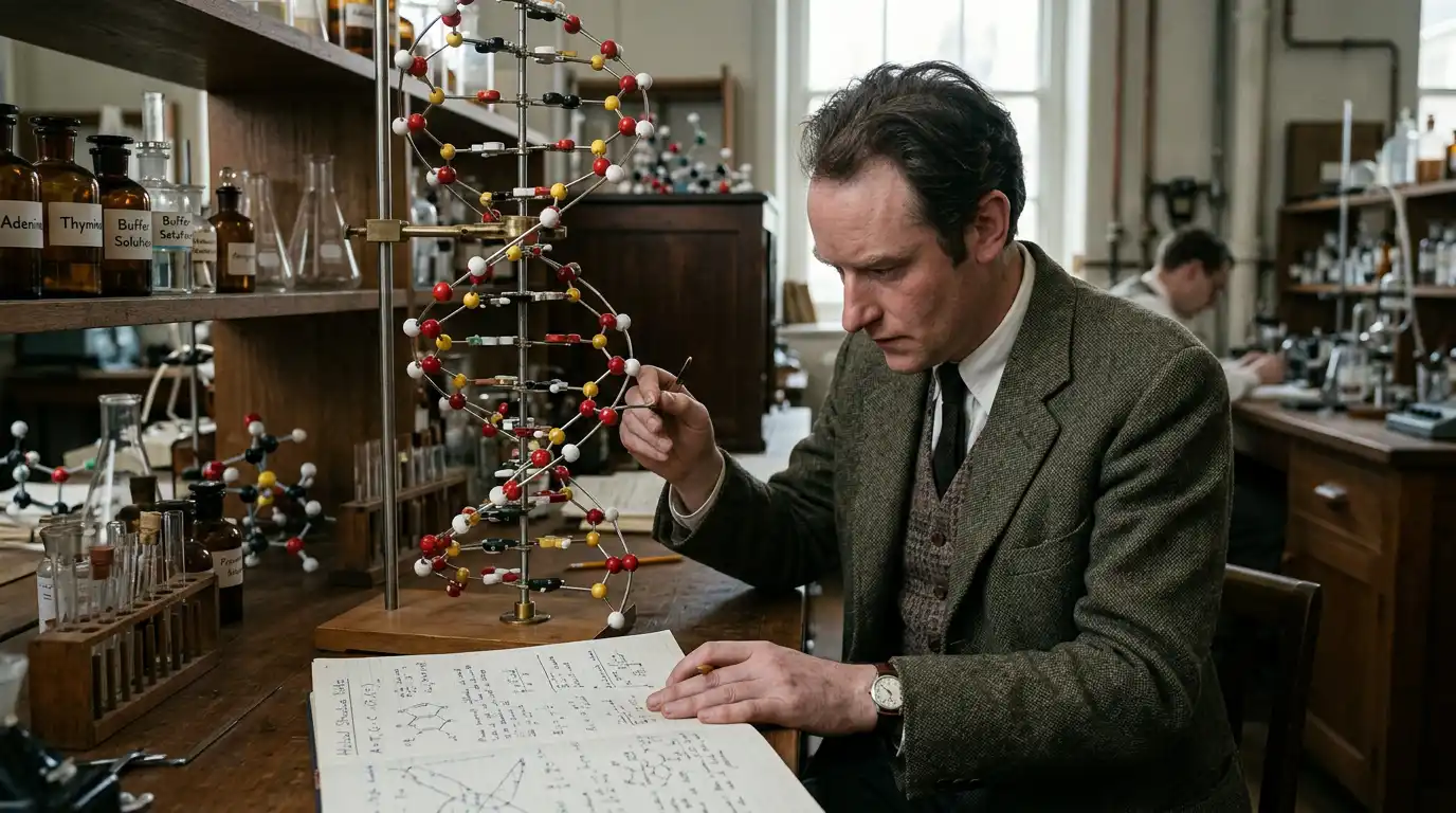 Portrait of Francis Crick