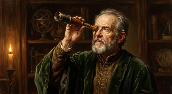 Portrait of Galileo Galilei