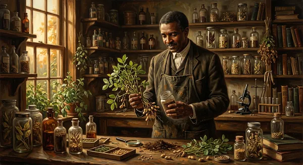 Portrait of George Washington Carver