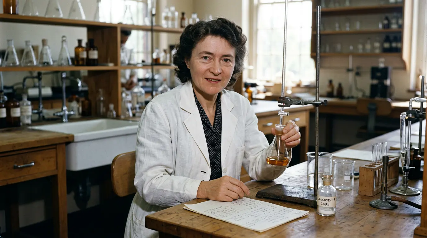Portrait of Gerty Theresa Cori