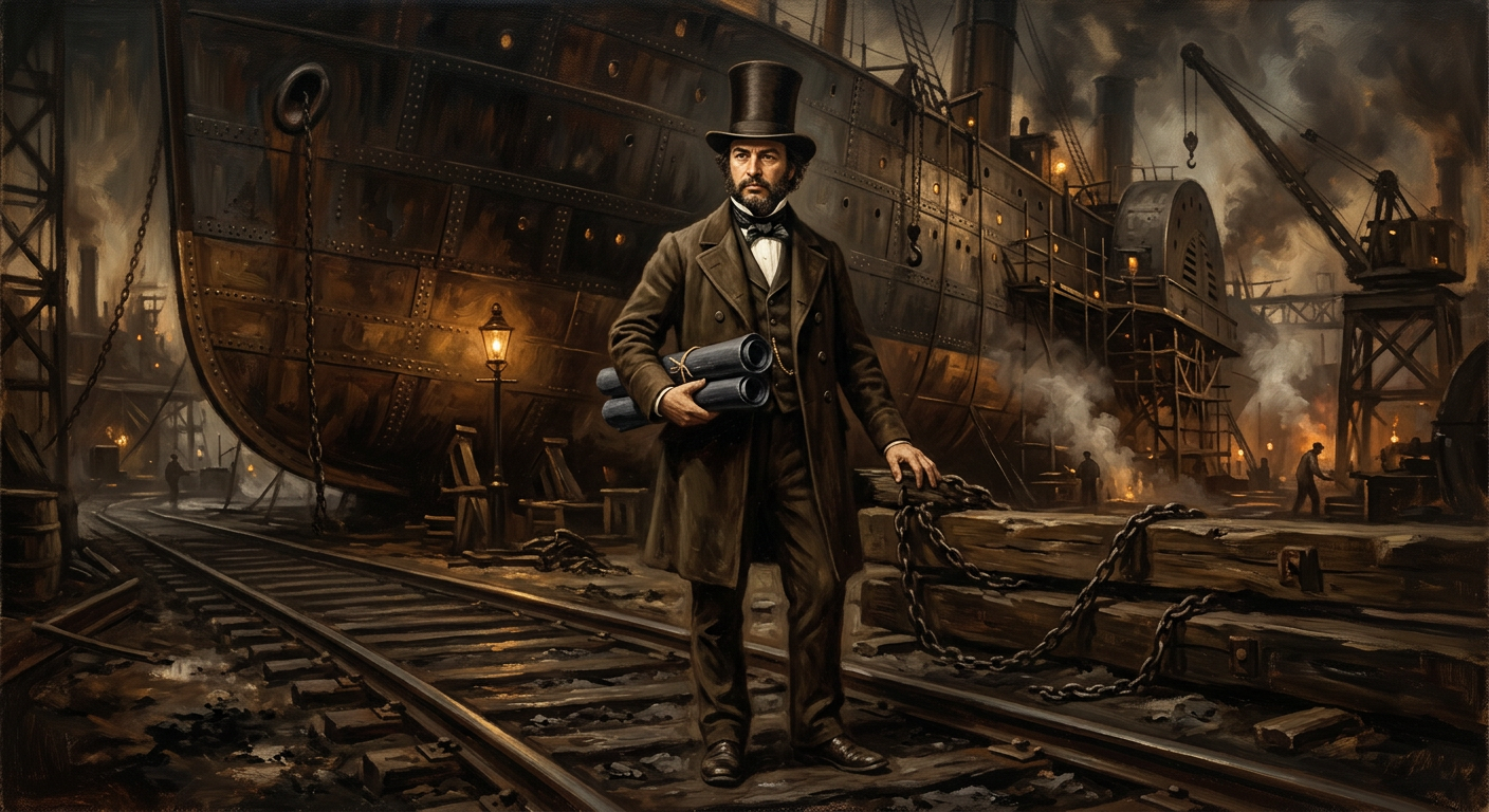 Portrait of Isambard Kingdom Brunel