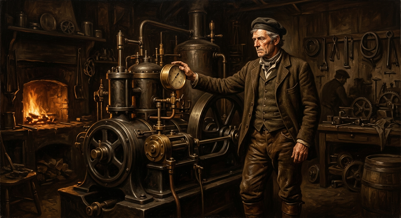 Portrait of James Watt