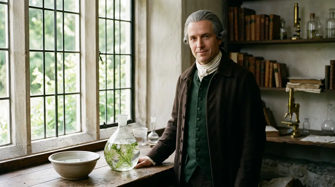 Portrait of Jan Ingenhousz