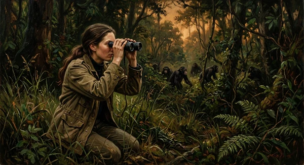 Portrait of Jane Goodall