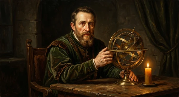 Portrait of Johannes Kepler