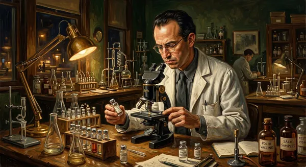 Portrait of Jonas Salk