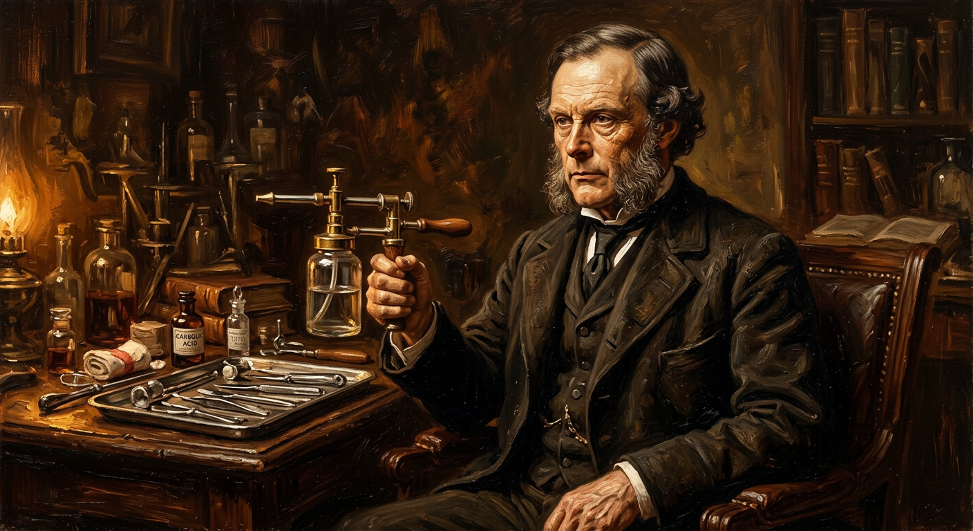 Portrait of Joseph Lister