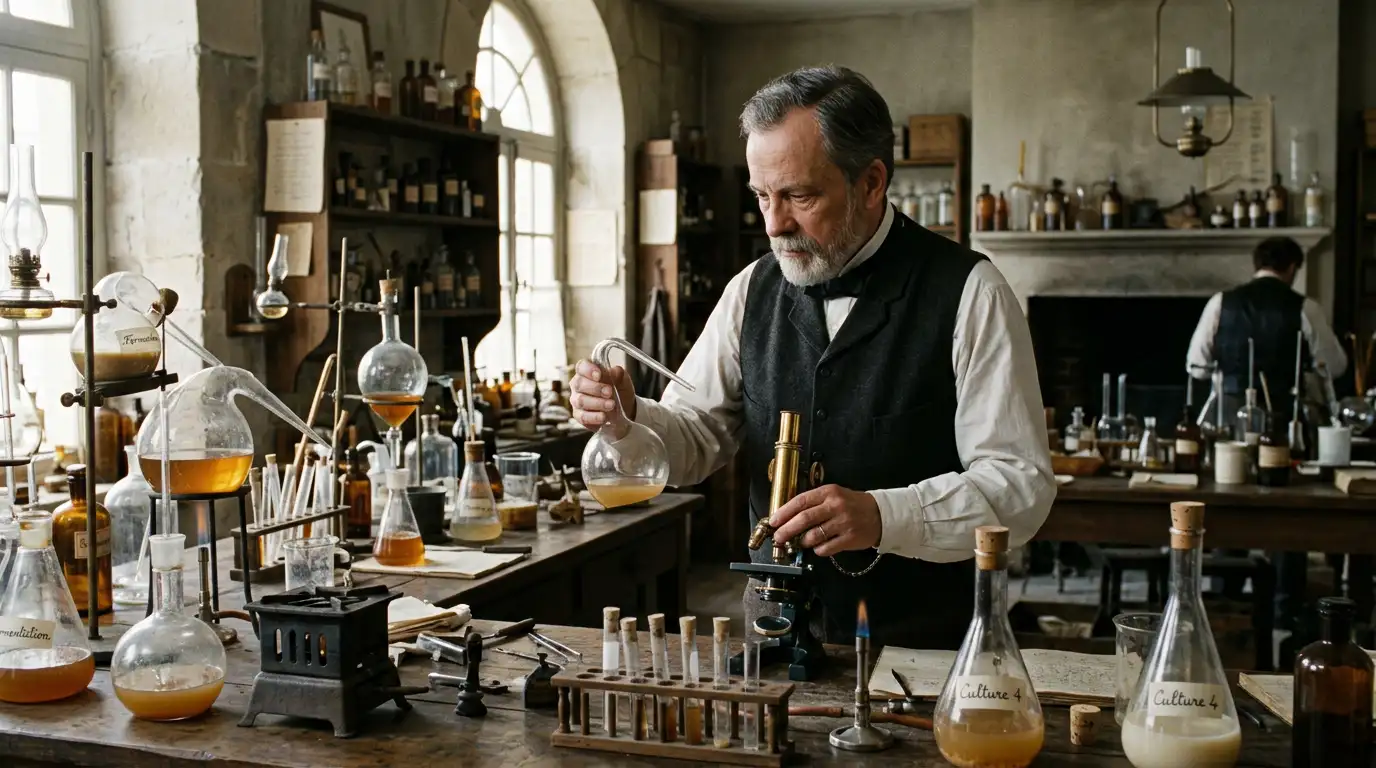 Portrait of Louis Pasteur