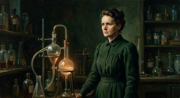 Portrait of Marie Curie