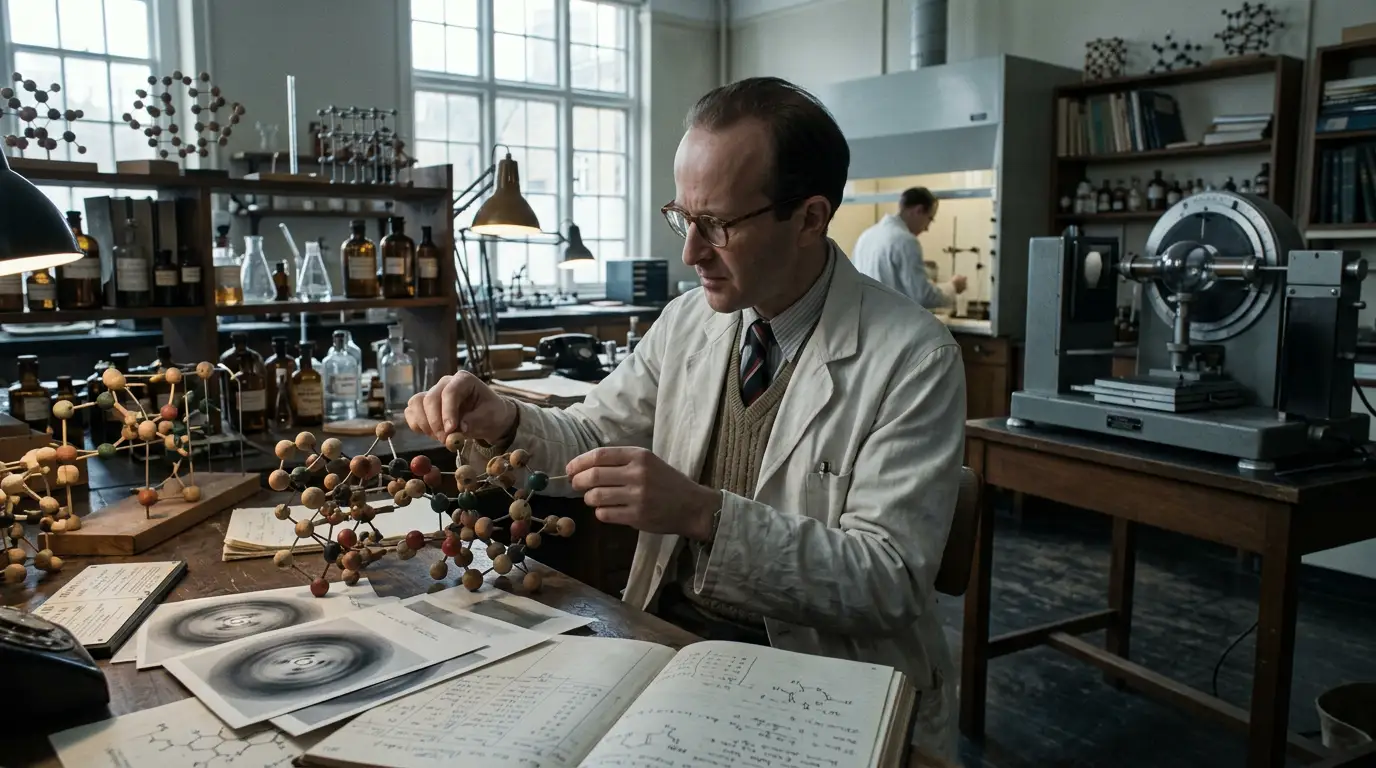 Portrait of Max Perutz