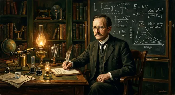 Portrait of Max Planck