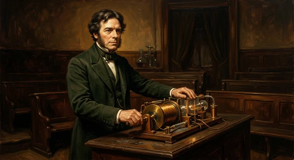 Portrait of Michael Faraday