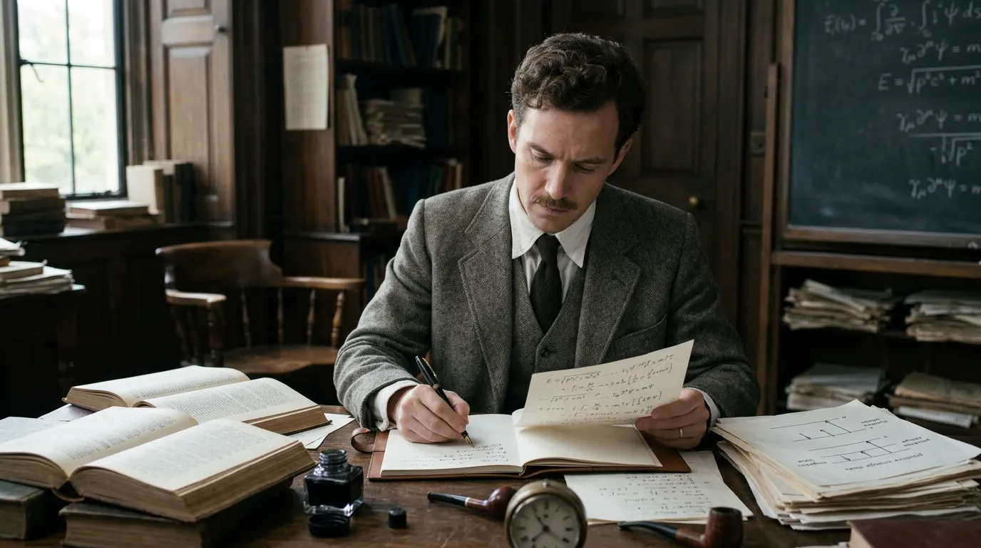 Portrait of Paul Dirac