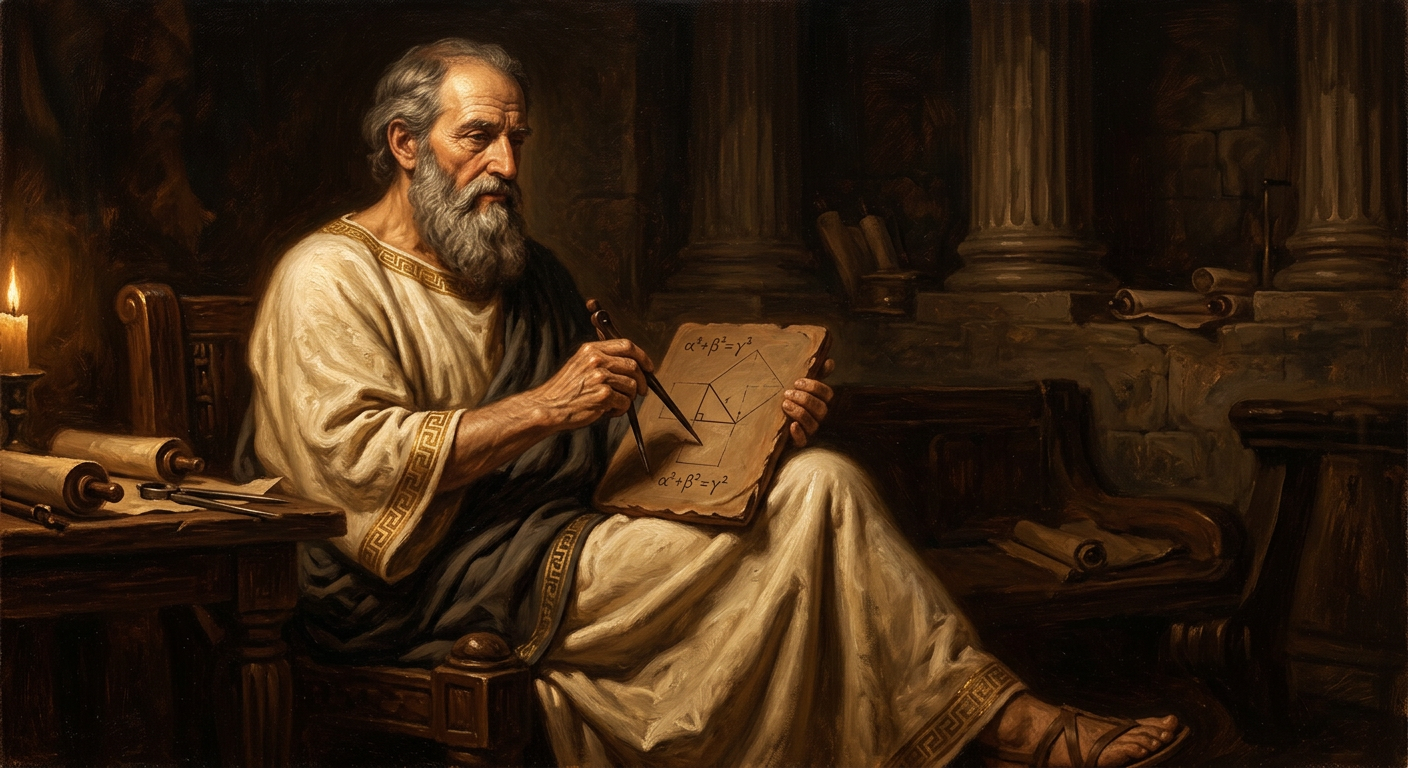 Portrait of Pythagoras