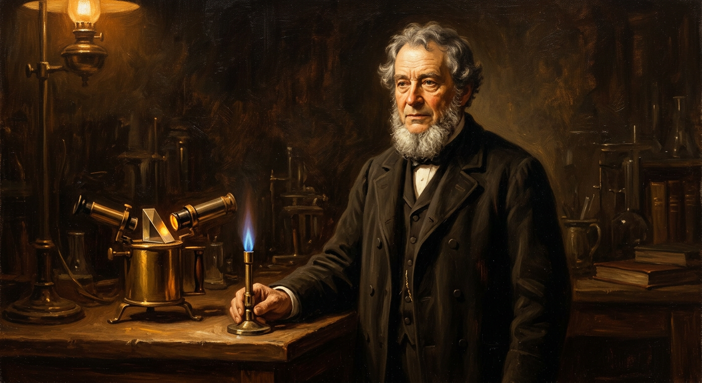 Portrait of Robert Bunsen