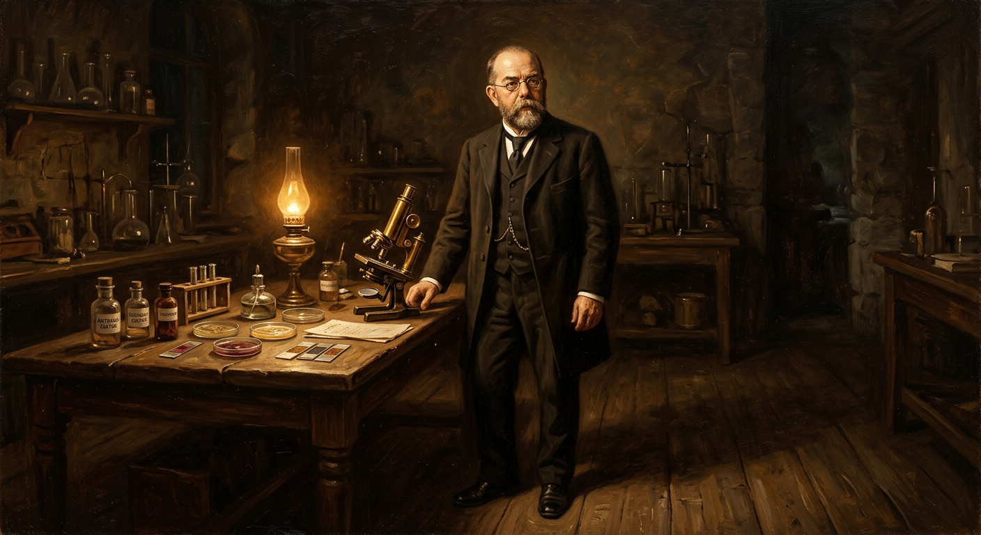 Portrait of Robert Koch