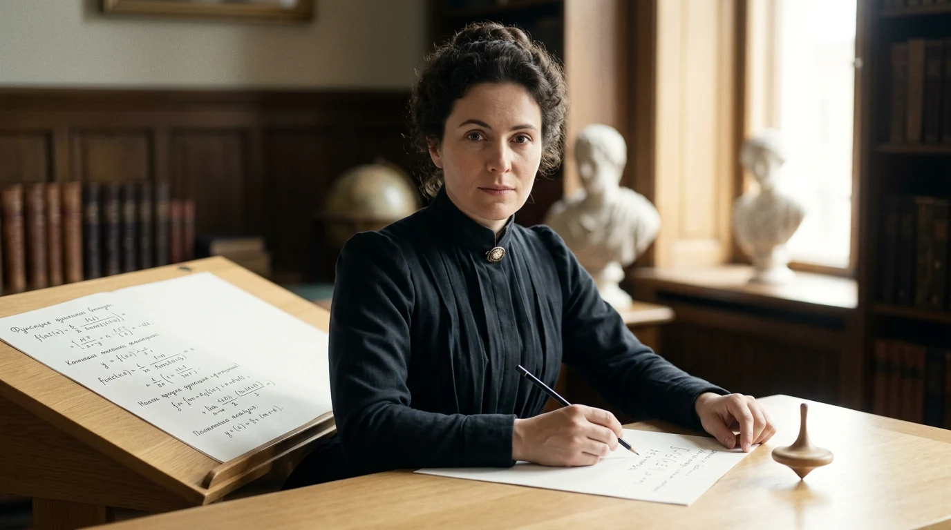 Portrait of Sofia Kovalevskaya