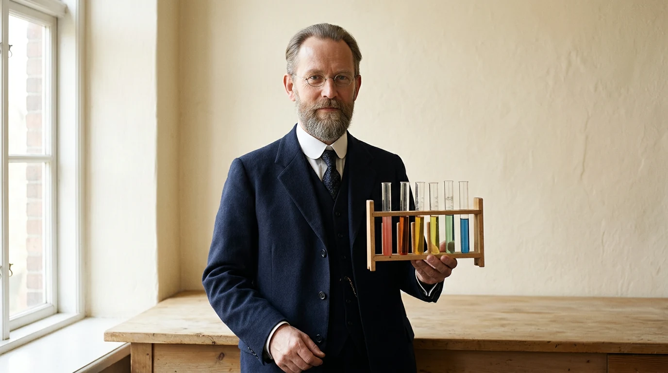 Portrait of Søren Peter Lauritz Sørensen