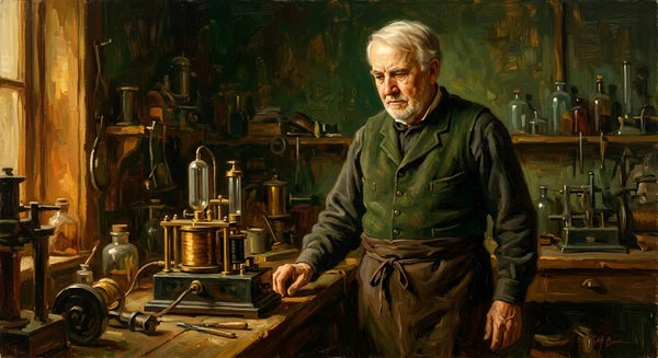Portrait of Thomas Edison