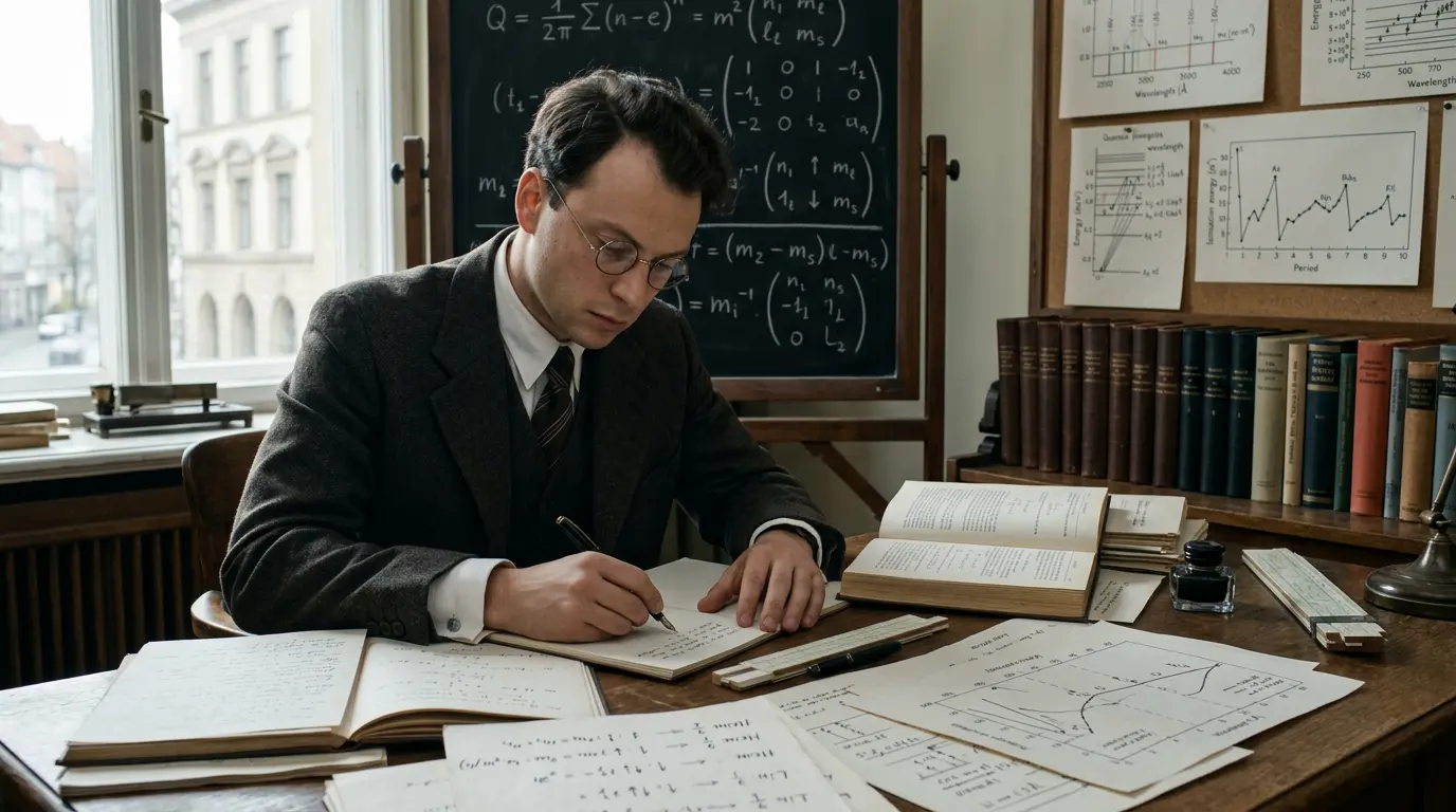 Portrait of Wolfgang Pauli