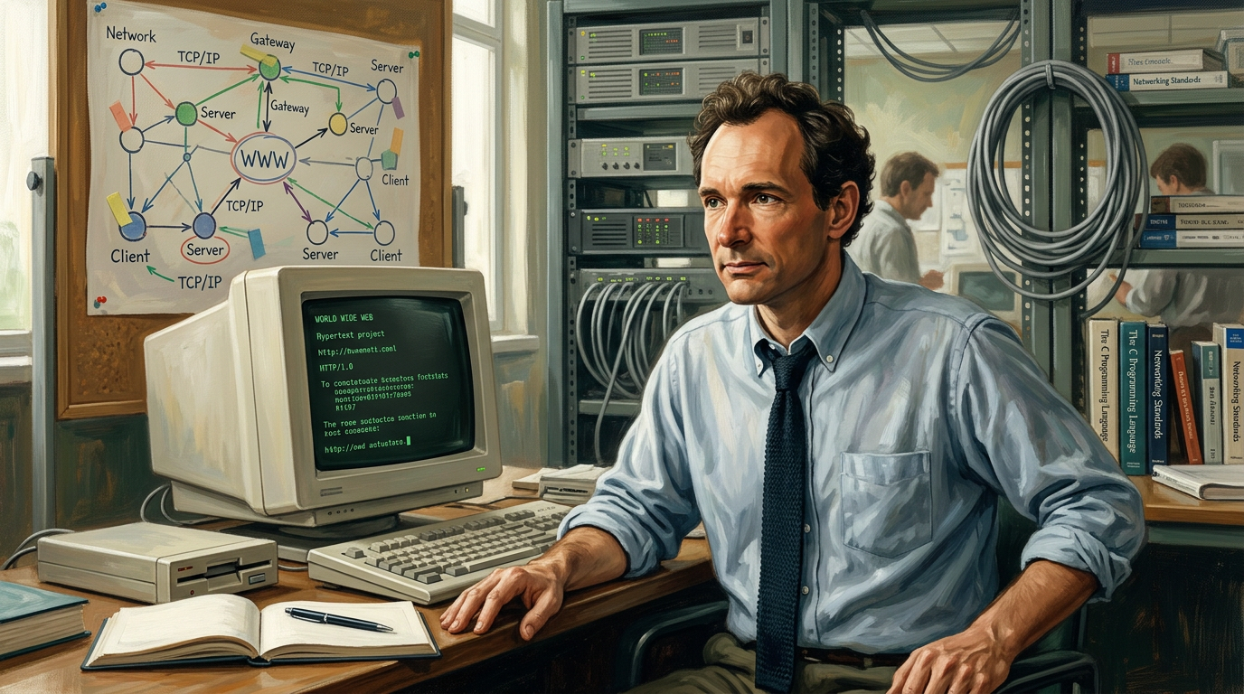 Portrait of Tim Berners-Lee